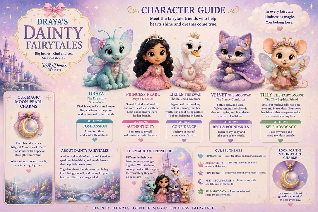 Draya's Dainty Fairytales Character Guide