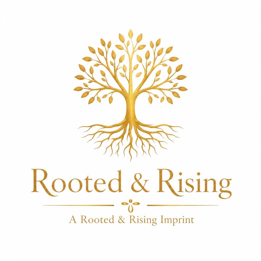 Rooted & Rising tree logo