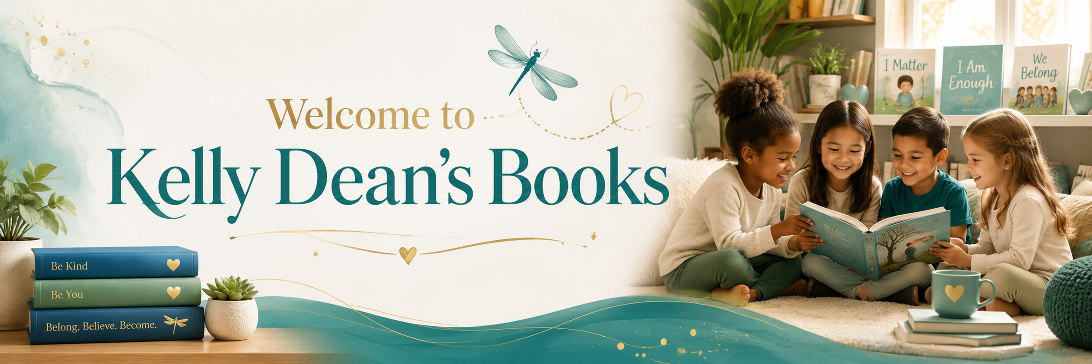 Welcome to Kelly Dean's Books banner