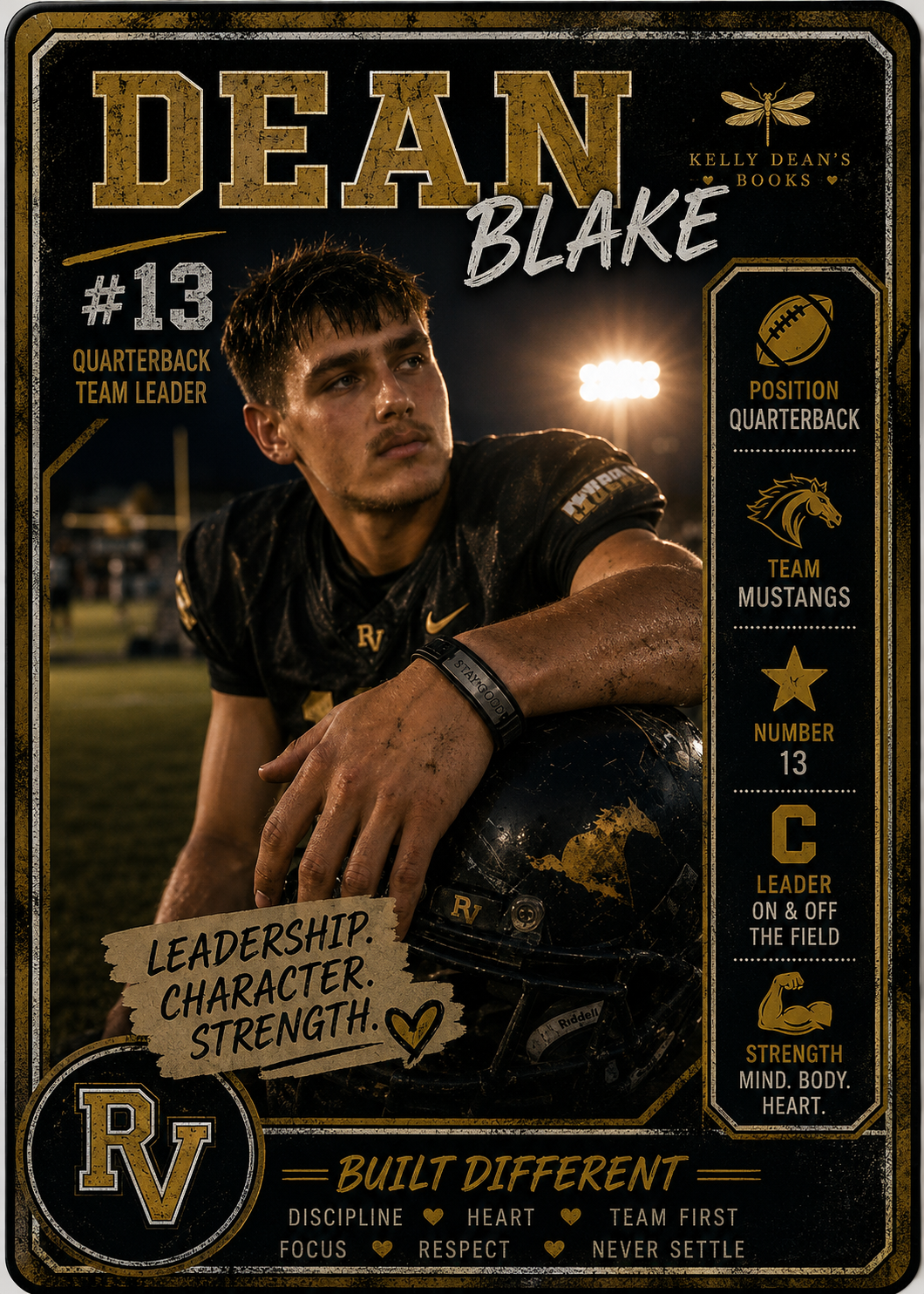 Dean Blake — Quarterback #13, Mustangs