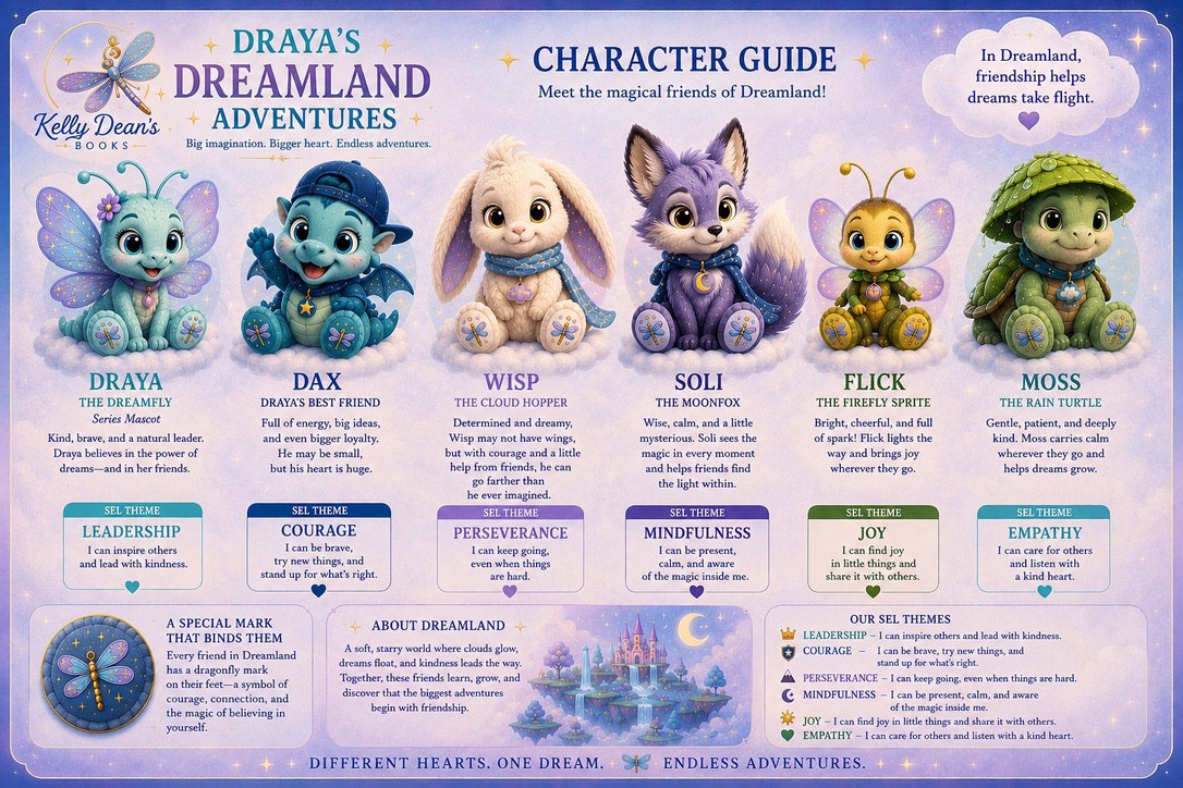 Draya's Dreamland Adventures Character Guide
