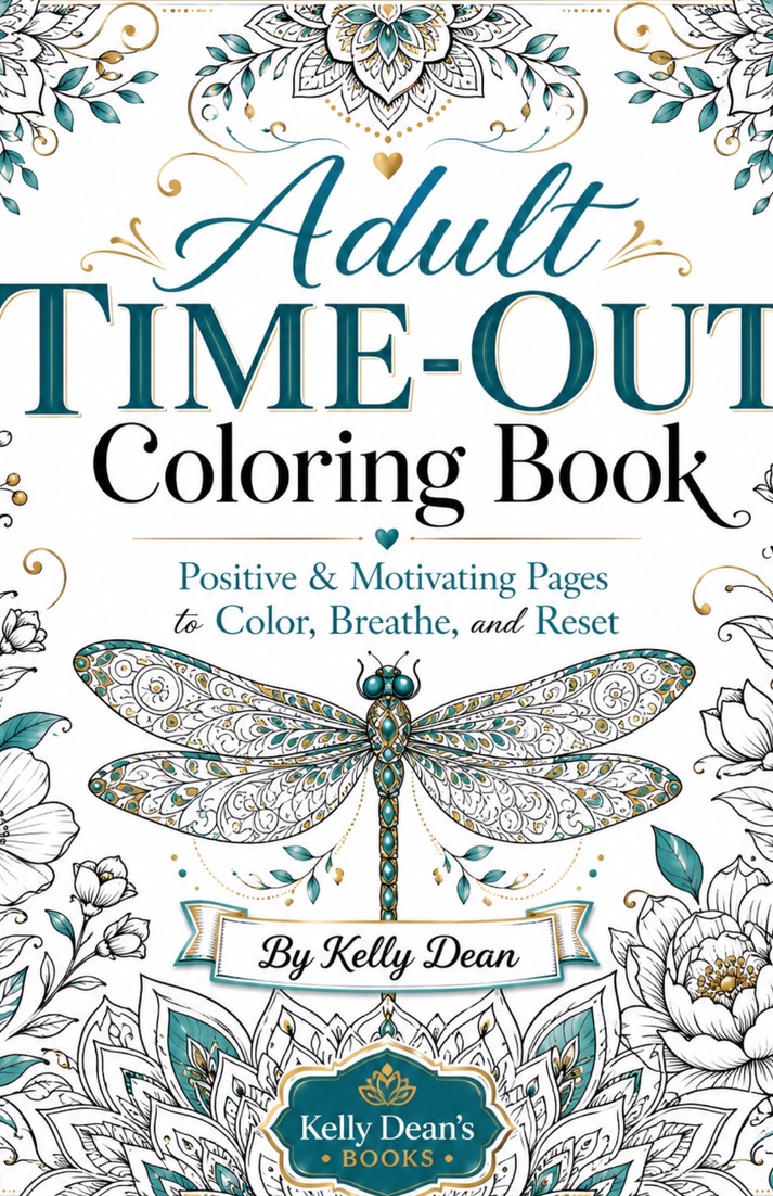 Adult Time-Out Coloring Book: Color Outside the Chaos cover