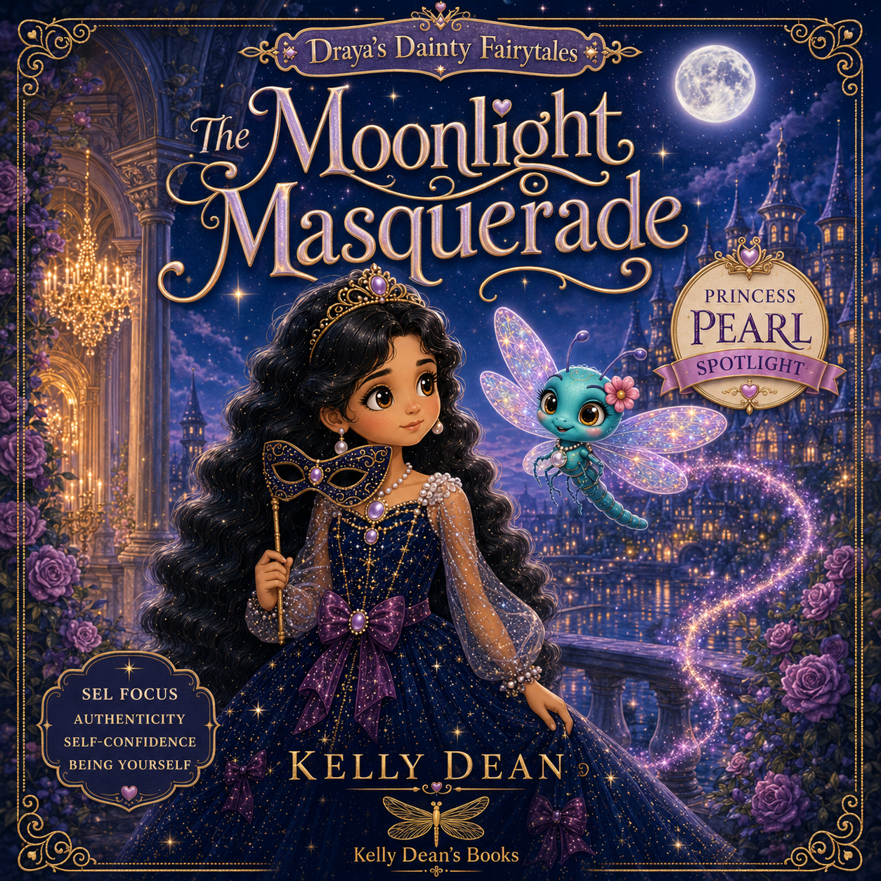 Draya's Dainty Fairytales: The Moonlight Masquerade picture book cover